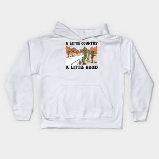 A Little Country A Little Hood Kids Hoodie